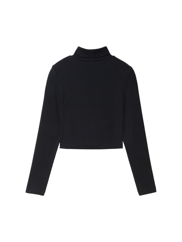 cropped turtle neck longsleeve