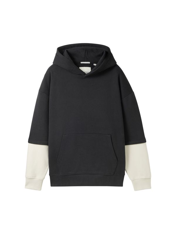 Hoodie mit Bio-Baumwolle im 2-in-1 Look