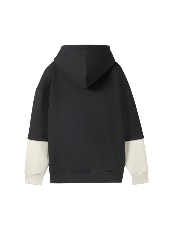 Hoodie mit Bio-Baumwolle im 2-in-1 Look