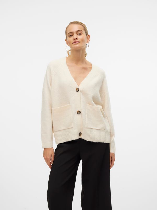 VMBOOM LS V-NECK BUTTON CARDIGAN GA NOOS