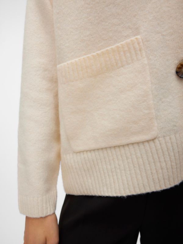 VMBOOM LS V-NECK BUTTON CARDIGAN GA NOOS