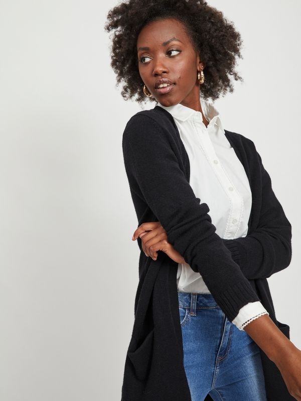 VIRIL OPEN L/S KNIT CARDIGAN - NOOS