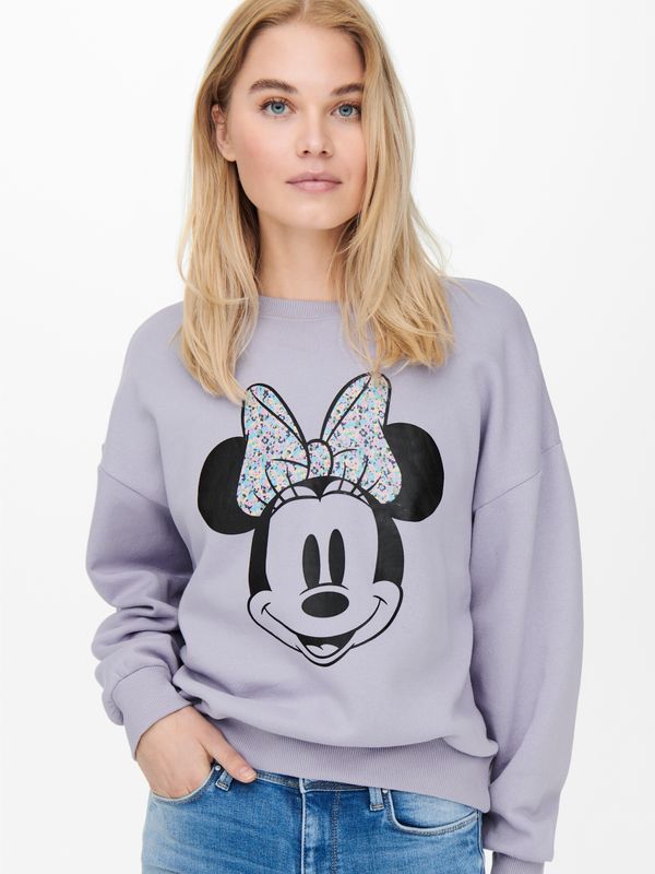 ONLDISNEY LIFE L/S MINNIE FLOWER BOX SWT