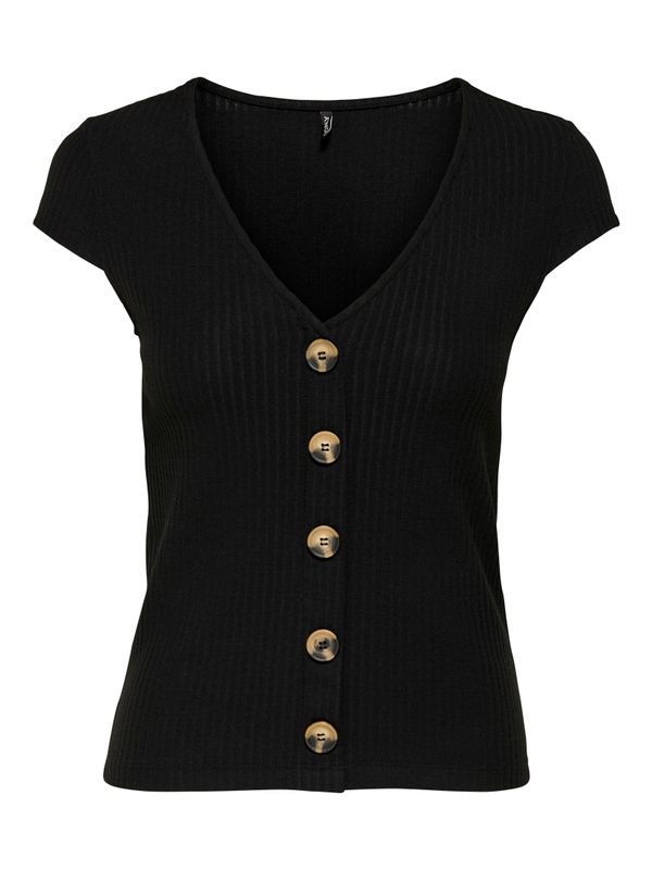 ONLNELLA S/S BUTTON TOP JRS NOOS