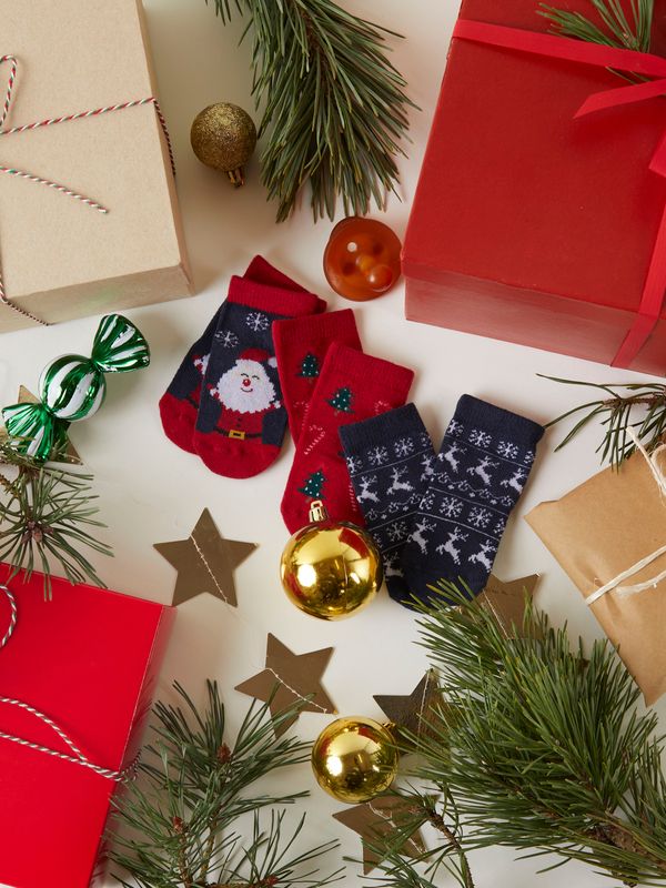 NBNRICHRISTMAS 3P SOCK