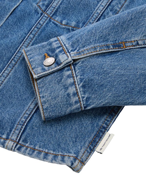 Cropped Jeansjacke