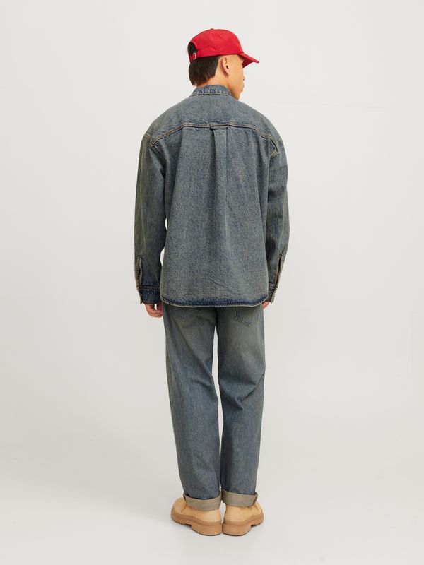 JORHENRY DENIM OVERSHIRT LS SN