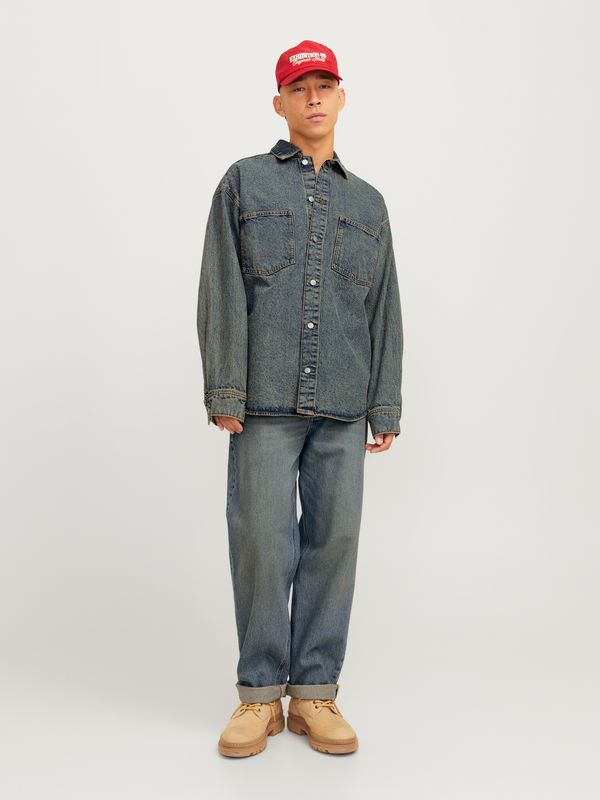 JORHENRY DENIM OVERSHIRT LS SN