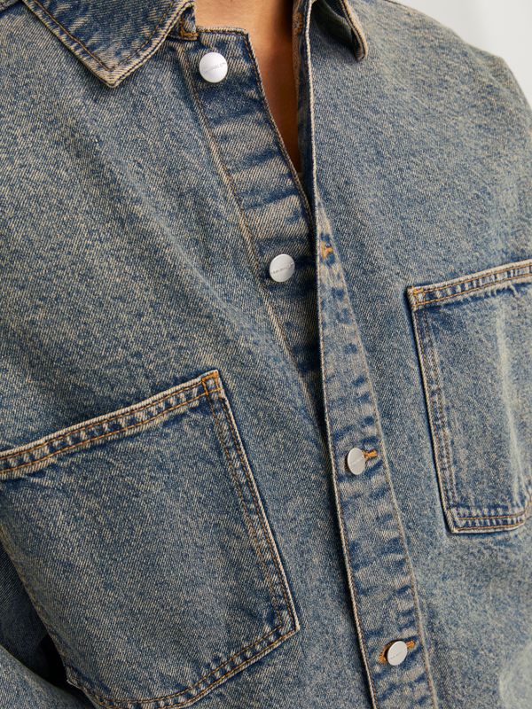 JORHENRY DENIM OVERSHIRT LS SN