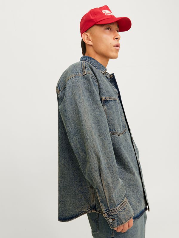 JORHENRY DENIM OVERSHIRT LS SN