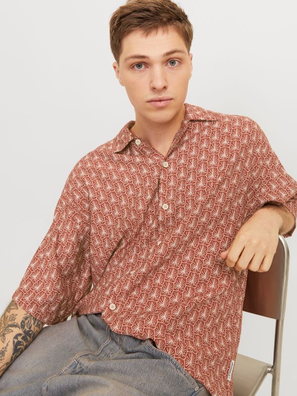 JORMARSHALL ISLINGTON AOP SHIRT SS SN