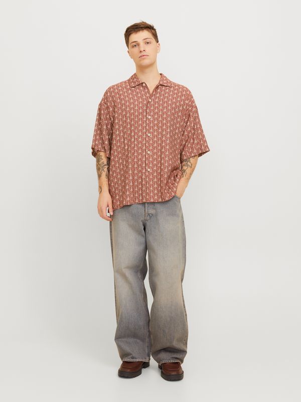 JORMARSHALL ISLINGTON AOP SHIRT SS SN