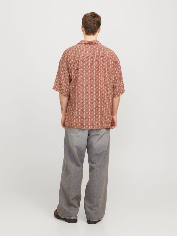 JORMARSHALL ISLINGTON AOP SHIRT SS SN