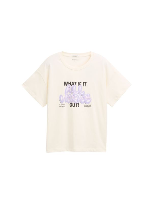 Oversize T-Shirt mit Print