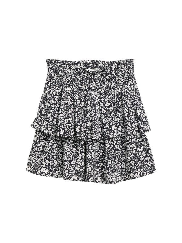 Mini-Rock mit Blumenmuster