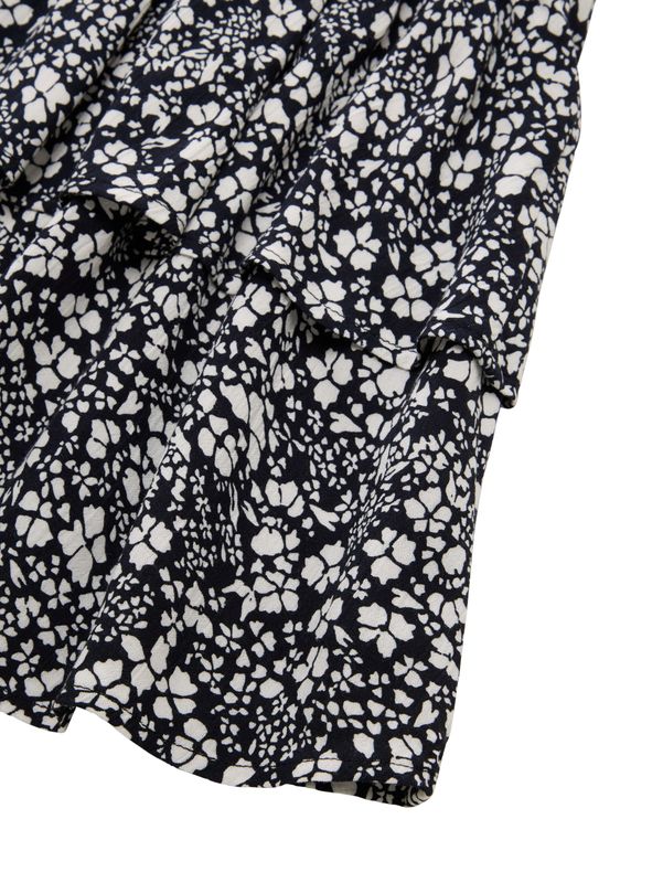 Mini-Rock mit Blumenmuster