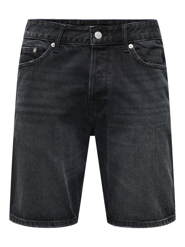 ONSEDGE BLACK 2047 TAI DNM SHORTS NOOS