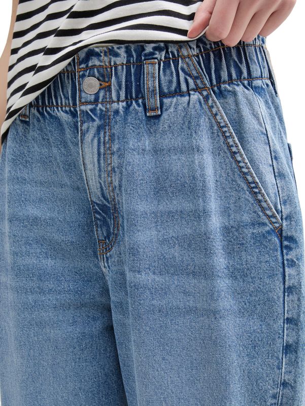Paperbag Barrel Jeans