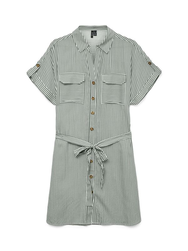 VMBUMPY SS SHORT SHIRT DRESS WVN GA NOOS