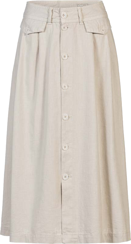 Herrlicher - PeonySkirt Linen Cotton mix