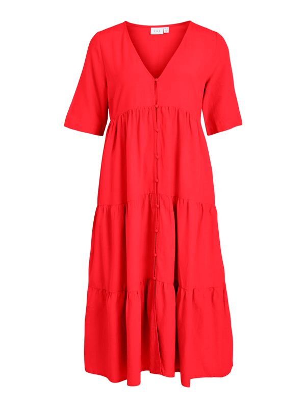VIPRISILLA V-NECK 2/4 MIDI DRESS/1