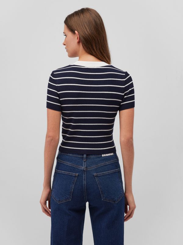 SHORT SLEEVE SWEATER