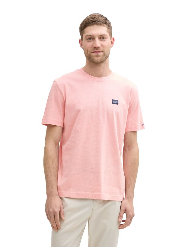 T-Shirt mit Logo-Label