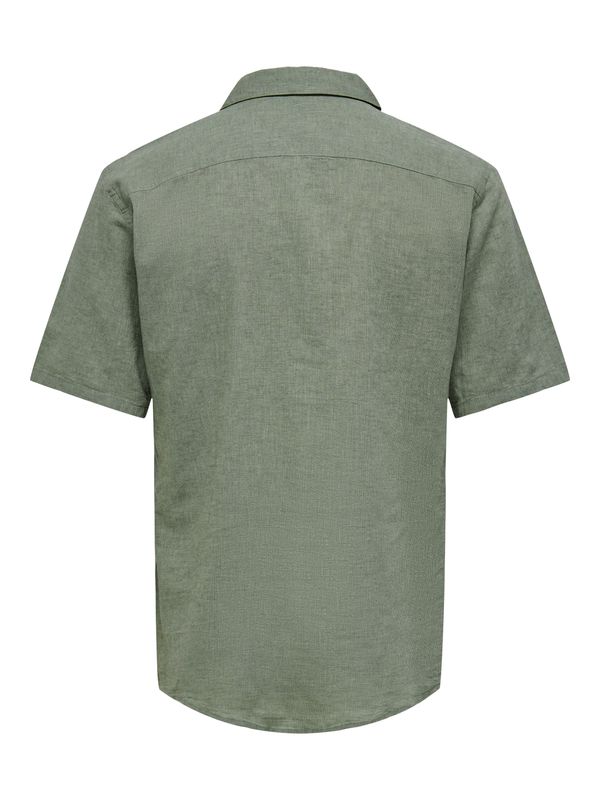 ONSCAIDEN LIFE SS SOLID RESORT LINENNOOS