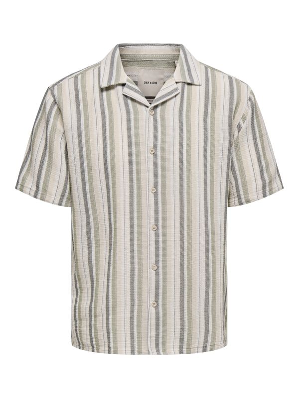 ONSTREV LIFE REG STRIPE SS SHIRT NOOS