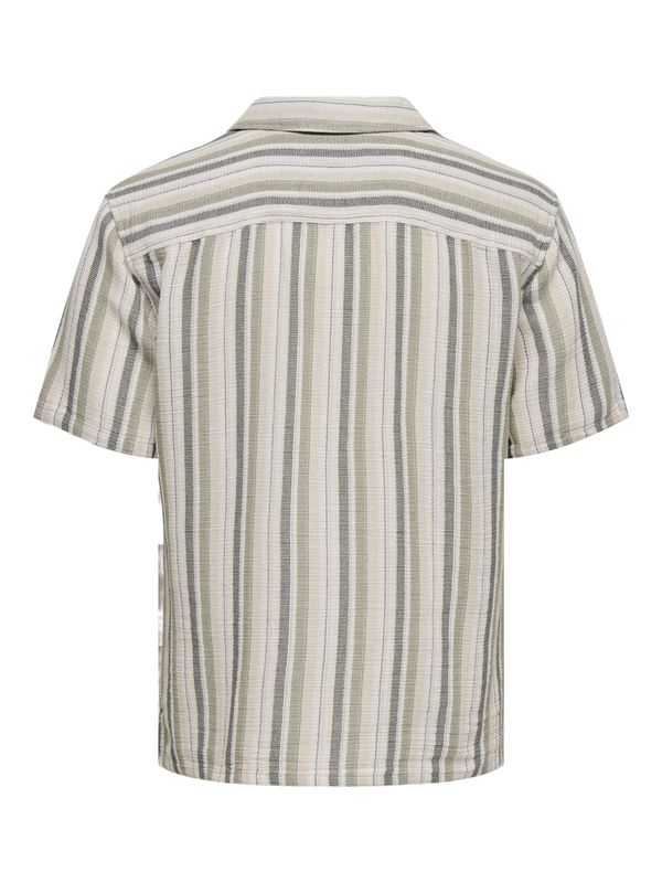 ONSTREV LIFE REG STRIPE SS SHIRT NOOS