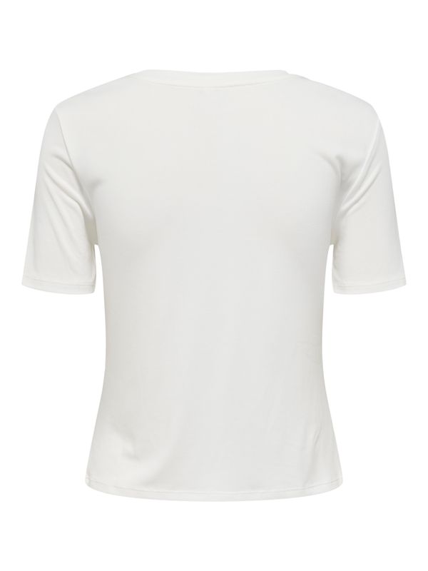 ONLFREE LIFE S/S O-NECK GATHERNG TOP JRS