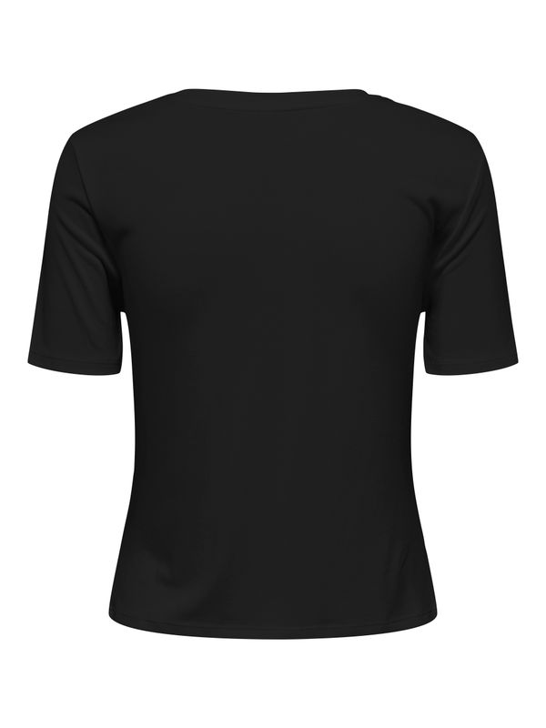 ONLFREE LIFE S/S O-NECK GATHERNG TOP JRS