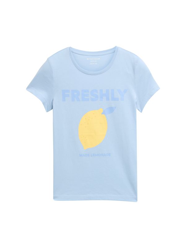 T-Shirt mit Print Zitrone