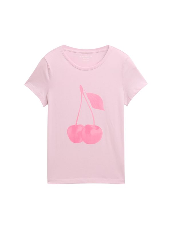 T-Shirt mit Print Zitrone