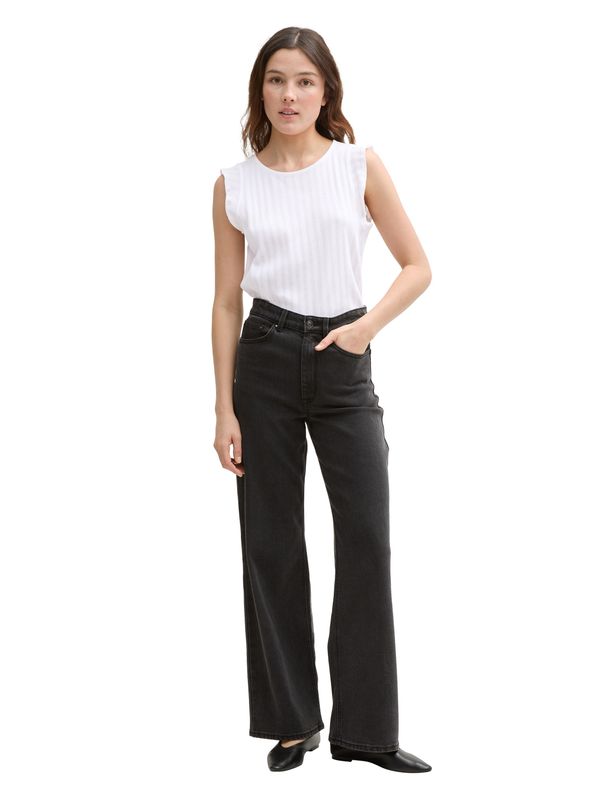 Loose Fit Pointelle Top