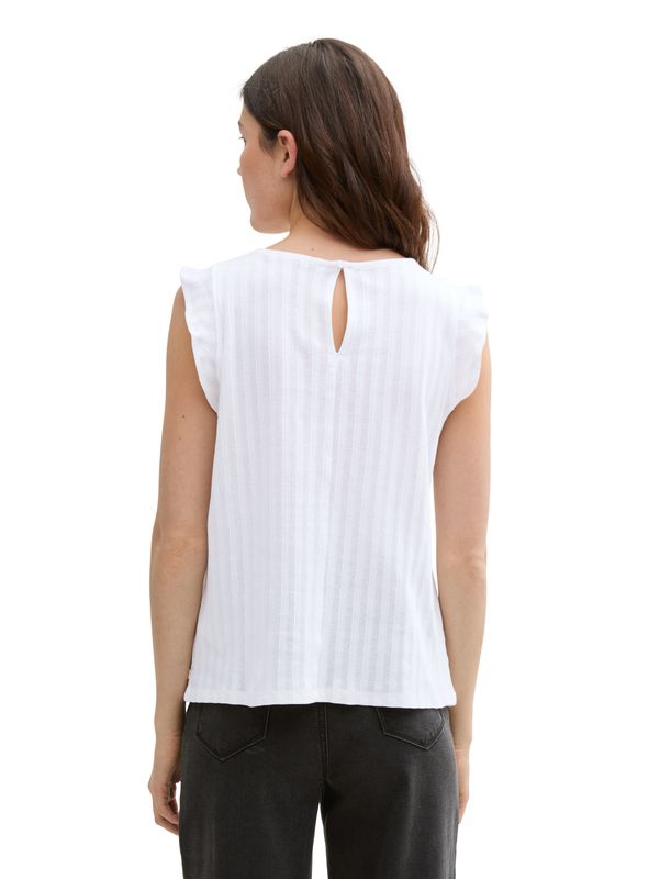 Loose Fit Pointelle Top