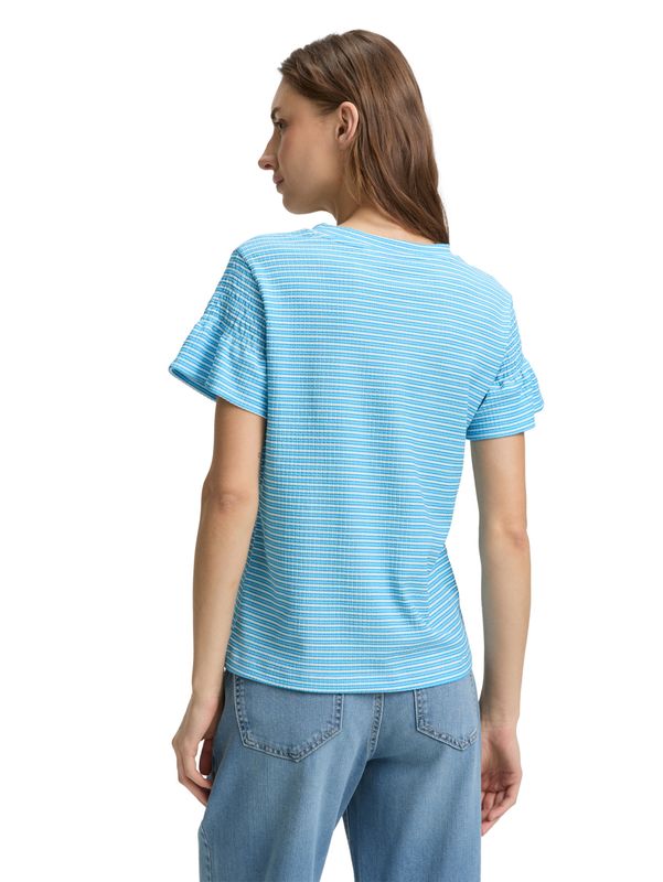 T-Shirt mit Smock-Details