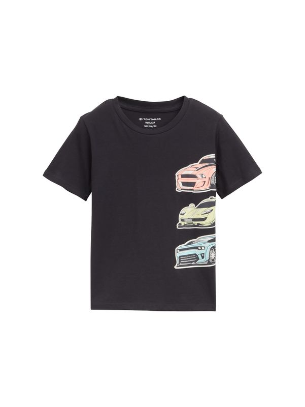 T-Shirt mit Print Autos