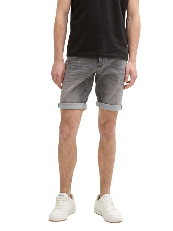 TTJOSH Regular Slim Jeans Shorts mit Superstretch