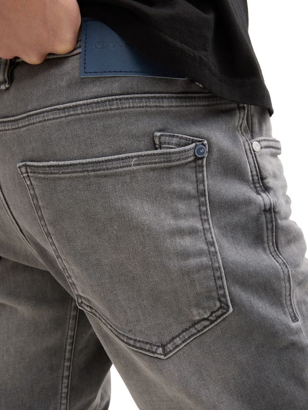TTJOSH Regular Slim Jeans Shorts mit Superstretch