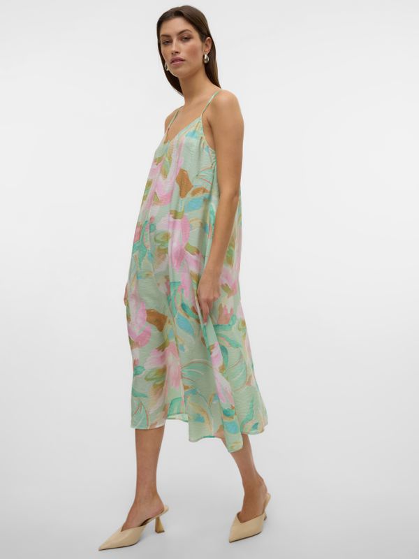 VMJOSIE CALF SINGLET DRESS WVN GA