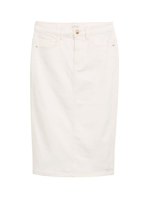 Midi-Jeansrock