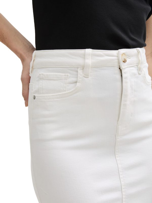 Midi-Jeansrock