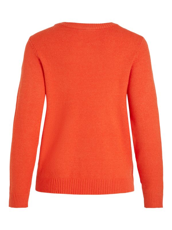 VIRIL O-NECK L/S KNIT TOP - NOOS