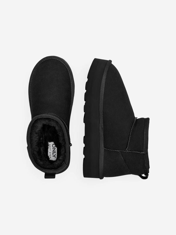 ONLFELICIA TEDDY LINED PLATFORM BOOT