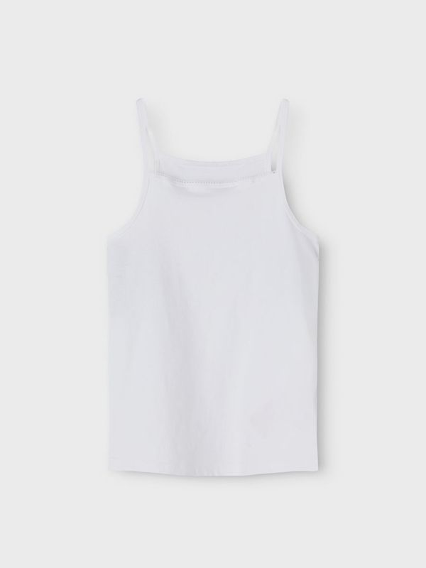 NKFSTRAP TOP 2P SOLID BRIGHT WHITE NOOS