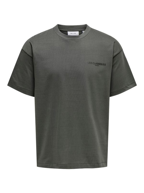 ONSLES CLASSIQUES LOOSE PRINT SS TEE