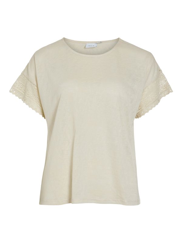 VINULAN O-NECK S/S TOP