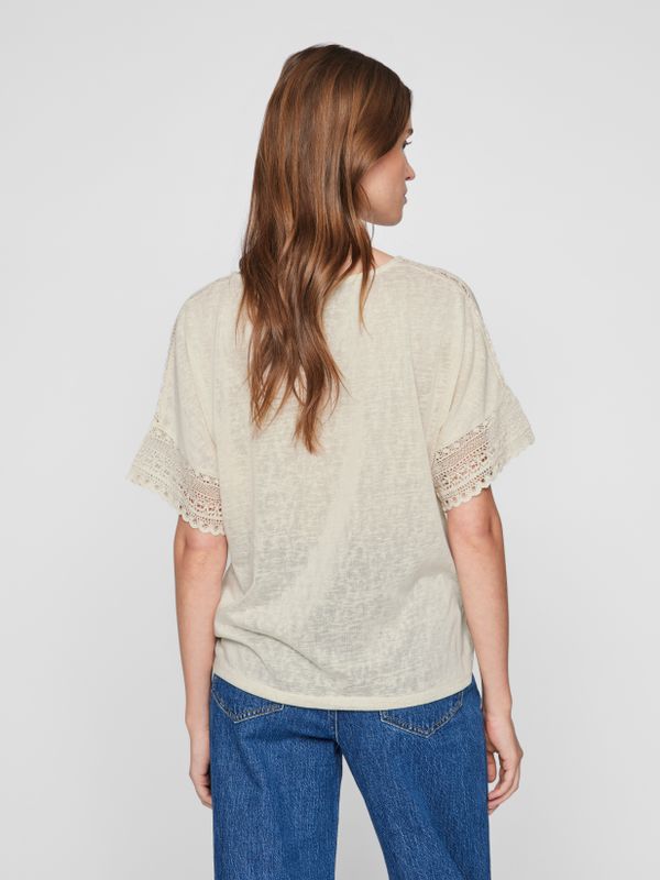 VINULAN O-NECK S/S TOP