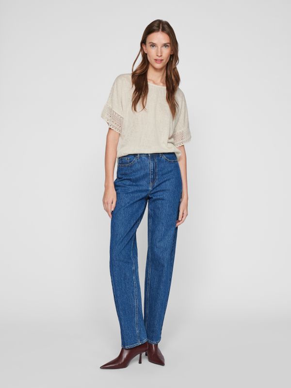 VINULAN O-NECK S/S TOP